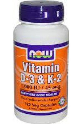 Vitamin D3&K-2 120 vcaps (фото, вид 1)