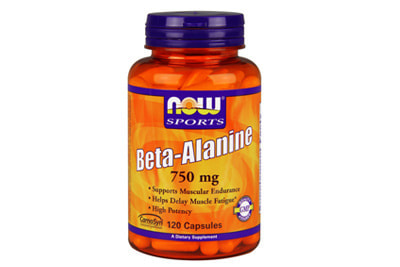 NOW Beta-Alanine 750 mg 120 caps (фото, вид 1)