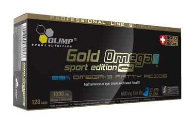 OLIMP Gold Omega 3 Sport Edition 120 caps (фото, вид 1)