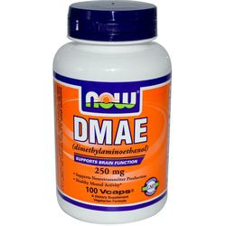 NOW DMAE 250 mg 100 caps. Вид 2