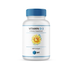 SNT Vitamin D-3 5000 iu 240 softgels. Вид 2