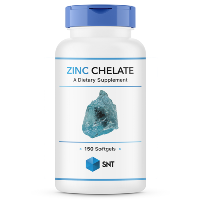 SNT Zinc Chelate 30 mg 150 softgels