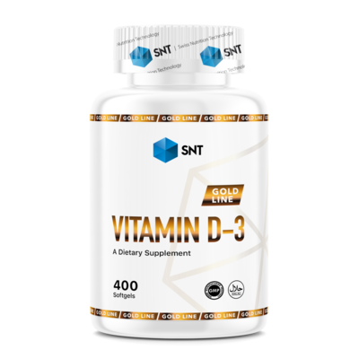 SNT Gold Line Vitamin D-3 5000 iu 400 softgels (фото)