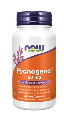 NOW Pycnogenol 60 mg 50 vcaps