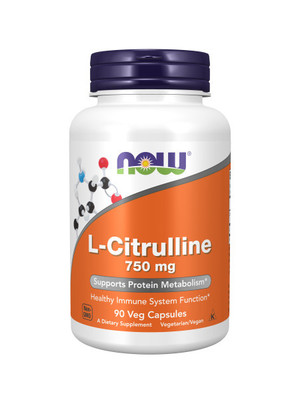 NOW L-Citrulline 750 mg 90 caps (фото)