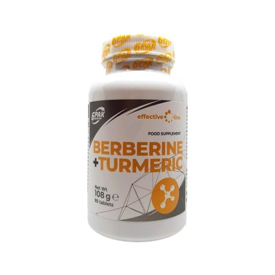 6PAK Berberine+Turmeric 90 tabs