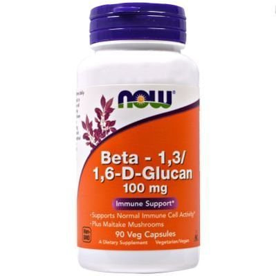 NOW Beta-1.3/1.6-D-Glucan 100 mg 90 caps