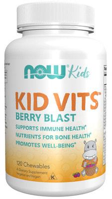 NOW Kid Vits 120 chewables berry blast