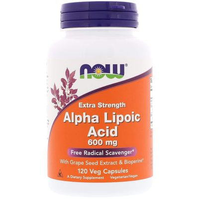 NOW Alpha Lipoic Acid 600 mg 150 vcaps