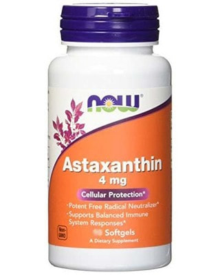 NOW Astaxanthin 4 mg 60 softgels