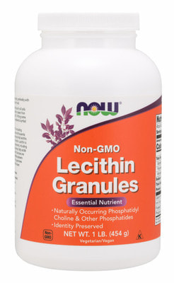 NOW Lecithin Granules 454 g (фото)
