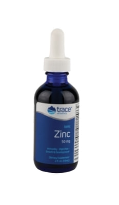 Trace Mineral Ionic Zinc 50 mg 59 ml
