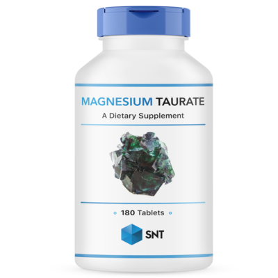 SNT Magnesium Taurate. 180 tabs