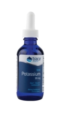 Trace Mineral Ionic Potassium 99 mg 59 ml