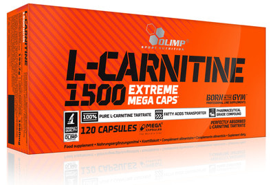 OLIMP L-Carnitine 1500 Extreme Mega Caps 120 caps