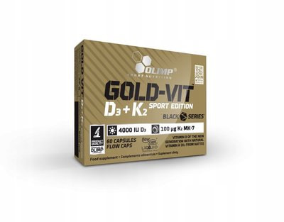 OLIMP Gold-Vit D3+K2 60 caps