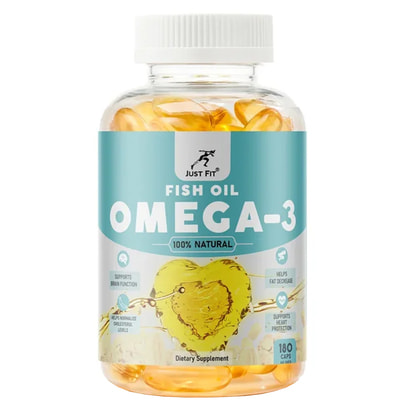Just Fit Omega-3 Fish Oil 180 softgels