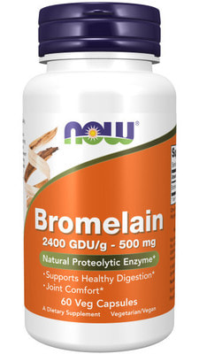 NOW Bromelain 500 mg 60 vcaps
