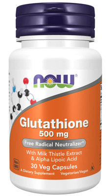 NOW Glutathione 500mg 30 caps