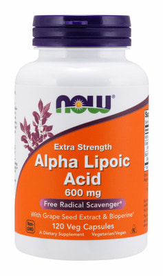 NOW Alpha Lipoic Acid 600 mg 120 caps