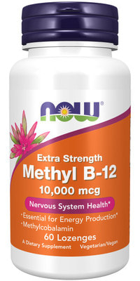NOW Methyl B-12 10000mcg 60loz
