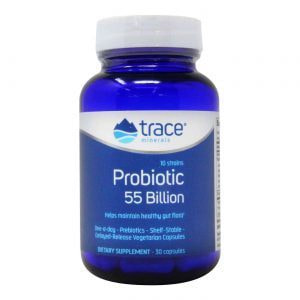Trace Mineral Probiotic 55 Billion 30 caps