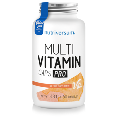 Nutriversum Multi Vitamin Caps Pro 60 caps