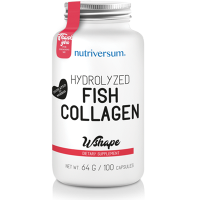Nutriversum Wshape Fish Collagen 100 cap