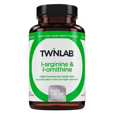 Twinlab L-Arginine&L-Ornithine 100 caps