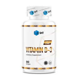 SNT Gold Line Vitamin D-3 5000 iu 90 softgels