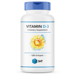 SNT Vitamin D-3 5000 iu 120 softgels