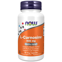 NOW L-Carnosine 500 mg 50 vcaps