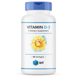 SNT Vitamin D-3 5000 iu 90 softgels