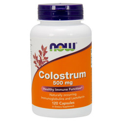 NOW Colostrum 500 mg 120 caps