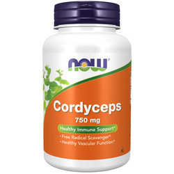 NOW Cordyceps 750 mg 90 caps