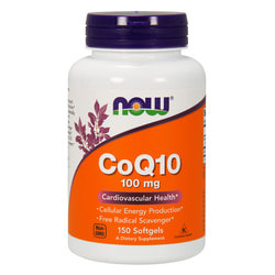 NOW CoQ10 100 mg 150 softgels