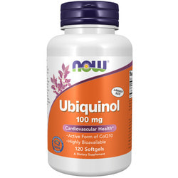NOW Ubiquinol 100 mg 120 softgels***
