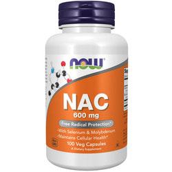 NOW NAC-Acetyl cysteine 600mg 100caps