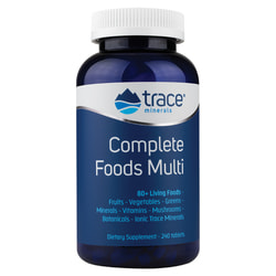Trace Mineral Complete Foods Multi 120 tabs