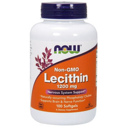 NOW Lecithin 1200 mg 100 softgels