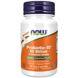 NOW Probiotic-10 50 Billion 50 vcaps