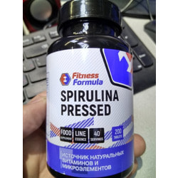 Fitness Formula Spirulina Pressed 200 tabs
