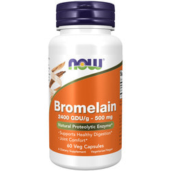NOW Bromelain 500 mg 60 vcaps