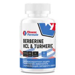 Fitness Formula Berberine HCL & Turmeric 60 caps