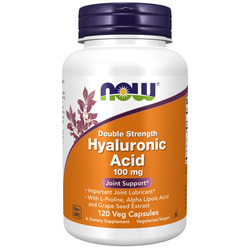 NOW Hyaluronic Acid 100 mg 120 caps
